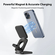 KUXIU 3 in 1 15W Magnetic Wireless Charging Station